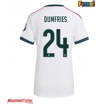 Real Madrid Denzel Dumfries #24 Tricou Fotbal Replică 2026-27 Femei Acasa